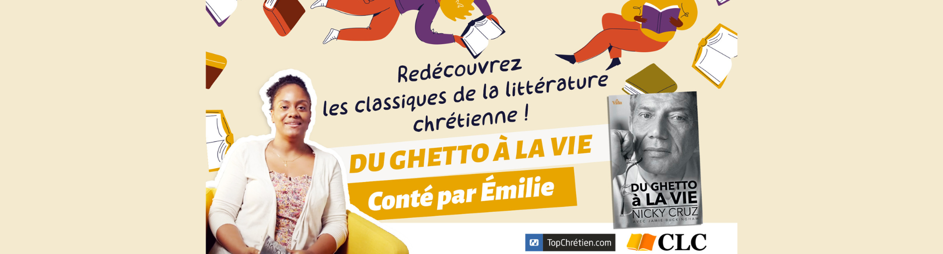 landing page vida emilie conte du ghetto à la vie