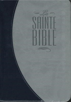 French Bible SEG 1910 Navy Duo-Tone Compact by CLC Editions