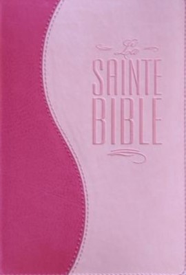 French Bible, Segond NEG, La Sainte Bible, Purple, Rose- Pink, Imitation  Leather