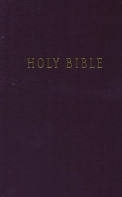 NLT Pew Bible Burgundy Hardback