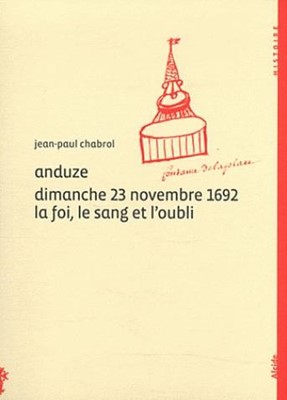 Anduze dimanche 23 novembre 1692