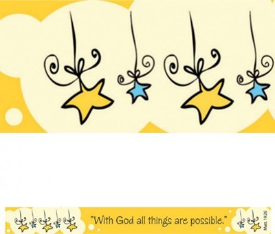 Magnet Bandeau -With God all things are possible