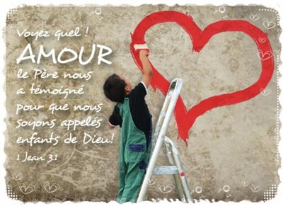 Aimant frigo: Voyez quel amour le père nous a témoigné pour que nous soyons  appelés enfants de Dieu ! - 1 Jean 3.1 (4282800450094): CLC France