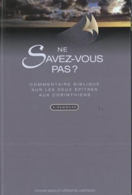 Ne savez-vous pas?