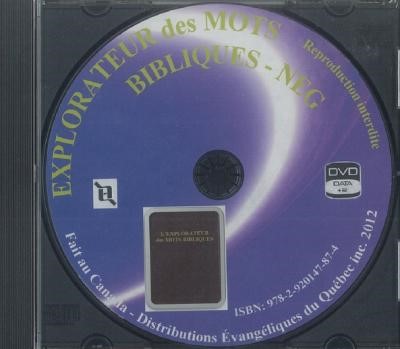 DVD Explorateur des mots bibliques neg