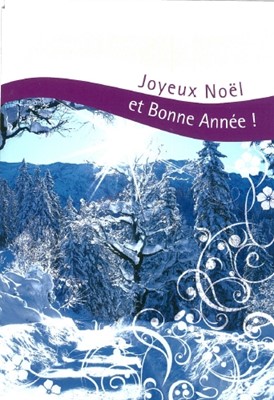 Lot de 6 carnet fin d'année