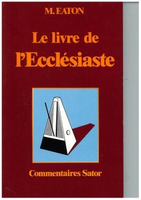 Le livre de l'Ecclésiaste