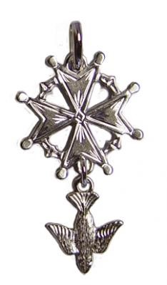 Croix huguenote argent 2,71 g