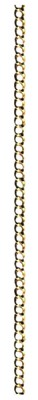 Collier plaqué or gourmette