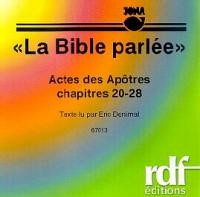 CD Actes des Apôtres 20-28