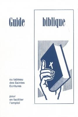 Guide biblique : tableau des Saintes Écritures