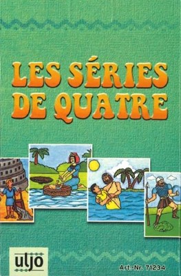 Jeu biblique séries de quatre motifs et versets bibliques