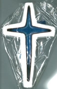 Croix en céramique 8,5 x 14 cm
