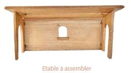 Etable à assembler