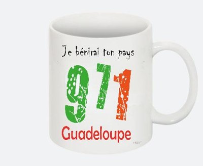 Mug Je bénirai ton pays 971 Guadeloupe