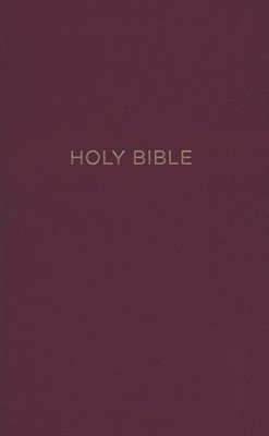 NKJV Pew Bible Burgundy Hardback