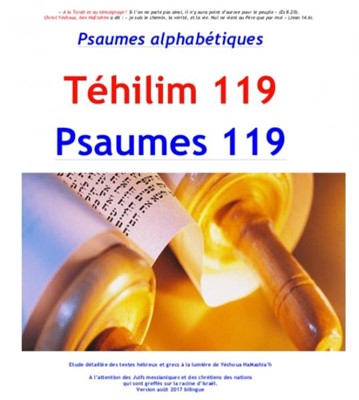 Psaumes 119 tehilim 119 Hébreu-français