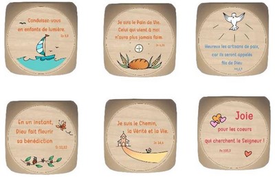 Dé pour prier-enfant artisan