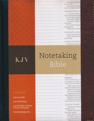 KJV Notetaking Bible