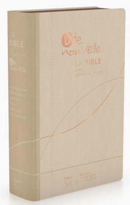 Bible Vie nouvelle vivella beige