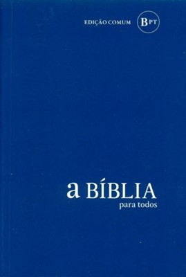 Bible en portugais souple bleu petit format