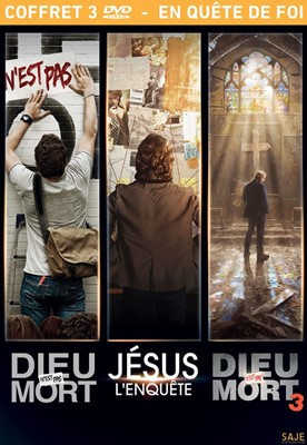 Dvd coffret 3 en quete de foi: Dieu n'est pas mort ; Jésus l'Enquête ; Dieu  n'est pas mort 3 (3700000272632): Collectif: CLC France