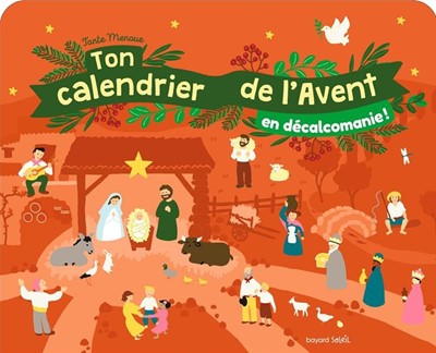 Ton calendrier de l'Avent en décalcomanie