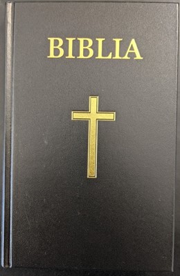 Bible en roumain noire, reliée