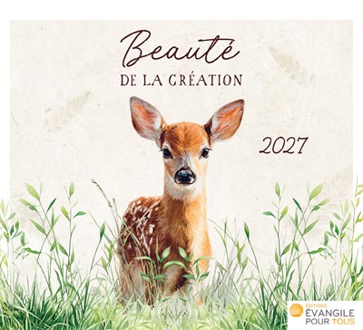 Calendrier Beauté de la création 2027
