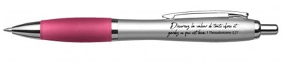 Stylo mot d'ordre 2025 rose