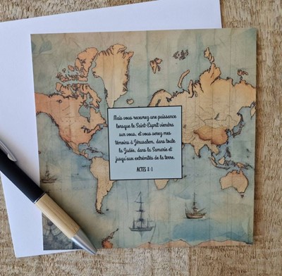 Carte postale Actes 8.1