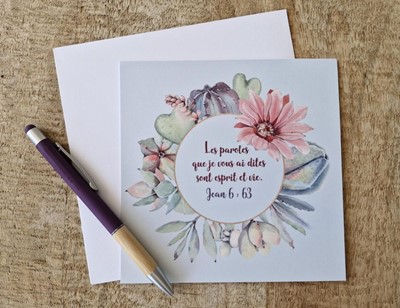 Carte postale Jean 6.63