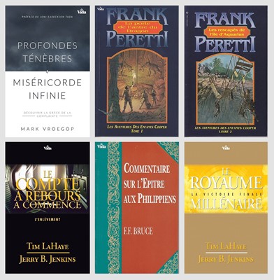 Lot de 6 livres