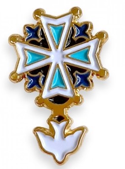 Pin's croix huguenote