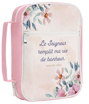 Pochette Bible "Le Seigneur remplit ma vie de bonheur" Ps 103.5