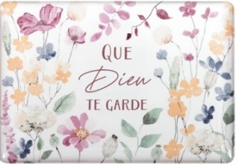 Magnet "Que Dieu te garde"