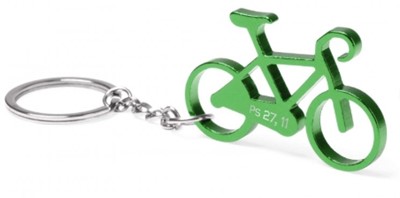Porte-clé "Vélo" vert Ps 27.11
