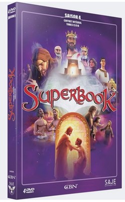 DVD Superbook Lot de 4 DVD