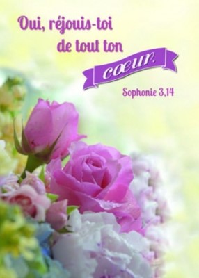 Mini carte bouquet de fleurs avec deux roses