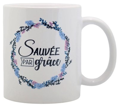 Mug Sauvée par grâce