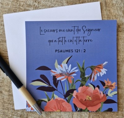 Carte postale Psaumes 121.2