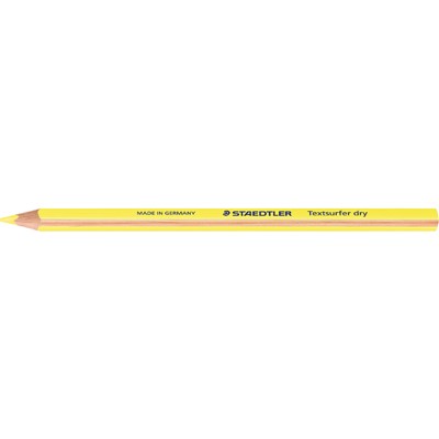 Crayon surligneur Staedtler à cire jaune pour Bible