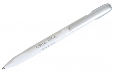 Stylo à bille "Love like Jesus" blanc