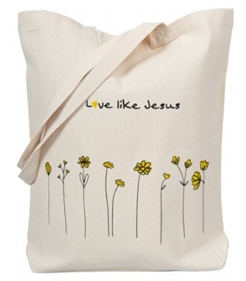 Sac en coton "Love like Jesus"