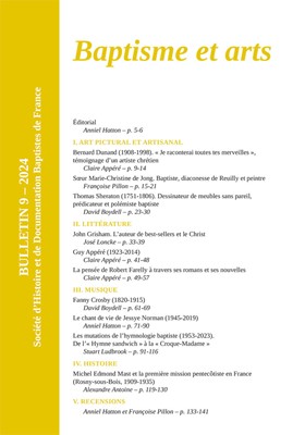 Baptisme et arts