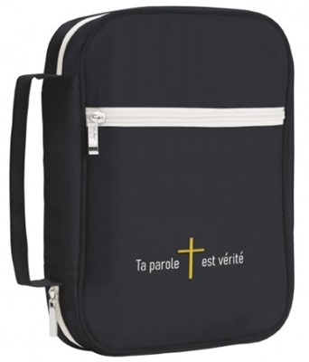 Pochette Bible noire "Ta parole est vérité" Jn17.17