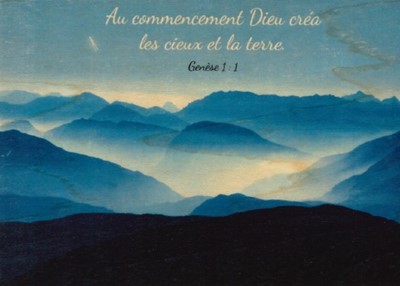 Carte postale en bois massif (érable)