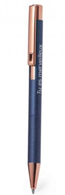 Stylo aluminium Aurore bleu