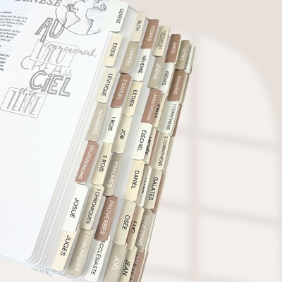 Cavaliers onglets biblique beige