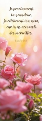 Marque-pages bosquet de roses